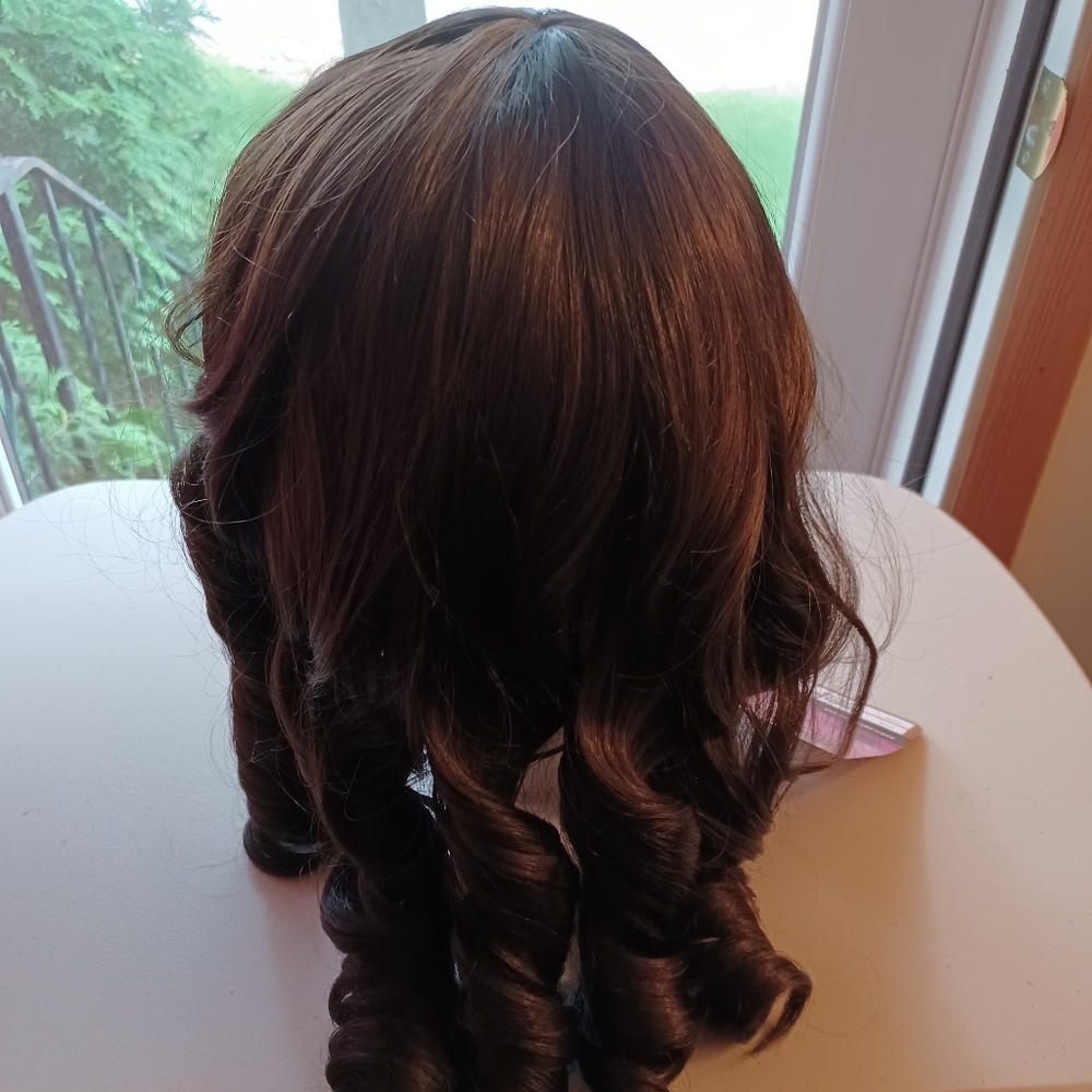 Beautiful curly wig
